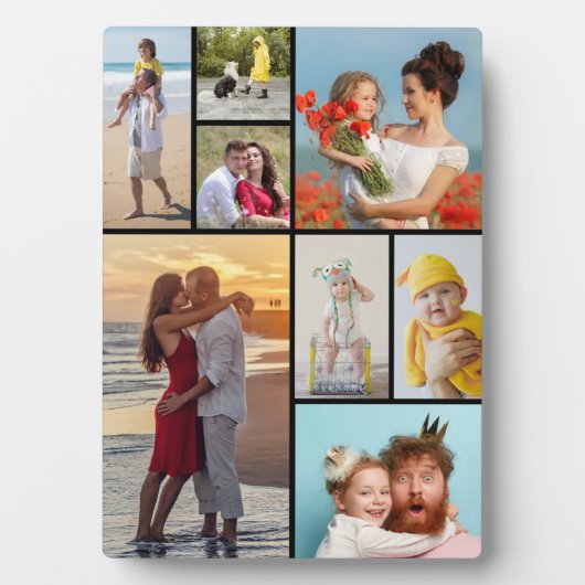 Creëer Uw eigen fotocollage 8 Fotoplaat (voorkant)