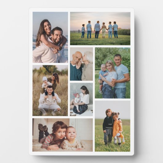 Creëer Uw eigen fotocollage 8 Fotoplaat (voorkant)