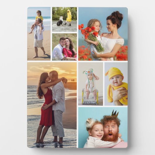Creëer Uw eigen fotocollage 8 Fotoplaat (voorkant)