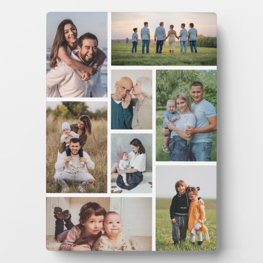 Creëer Uw eigen fotocollage 8 Fotoplaat (voorkant)