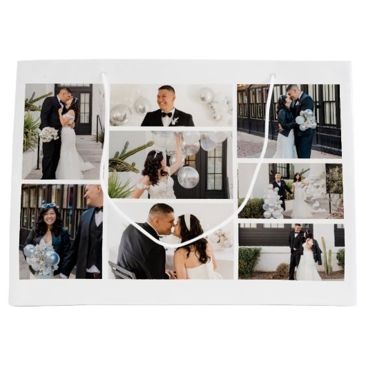 Creëer Uw eigen fotocollage 8 Groot Cadeauzakje (Voorkant)