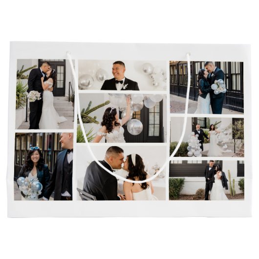 Creëer Uw eigen fotocollage 8 Groot Cadeauzakje (Achterkant)