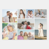 Creëer Uw eigen fotocollage 8 Inpakpapier Vel (Voorkant 2)