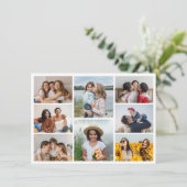 Creëer Uw eigen fotocollage 8 Kaart (Staand voorkant)