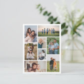 Creëer Uw eigen fotocollage 8 Kaart (Staand voorkant)