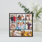 Creëer Uw eigen fotocollage 8 Kaart (Staand voorkant)