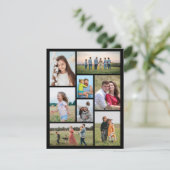 Creëer Uw eigen fotocollage 8 Kaart (Staand voorkant)