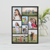Creëer Uw eigen fotocollage 8 Kaart (Staand voorkant)