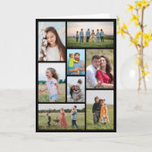 Creëer Uw eigen fotocollage 8 Kaart (Gele Bloem)