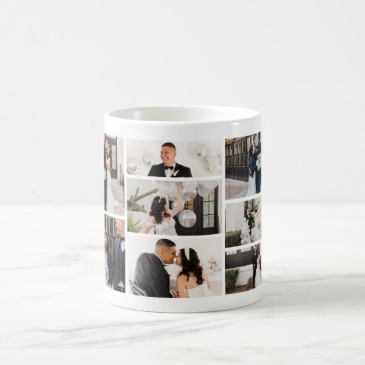 Creëer Uw eigen fotocollage 8 Koffiemok (Center)