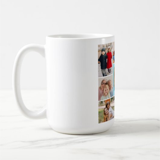 Creëer Uw eigen fotocollage 8 Koffiemok (Links)