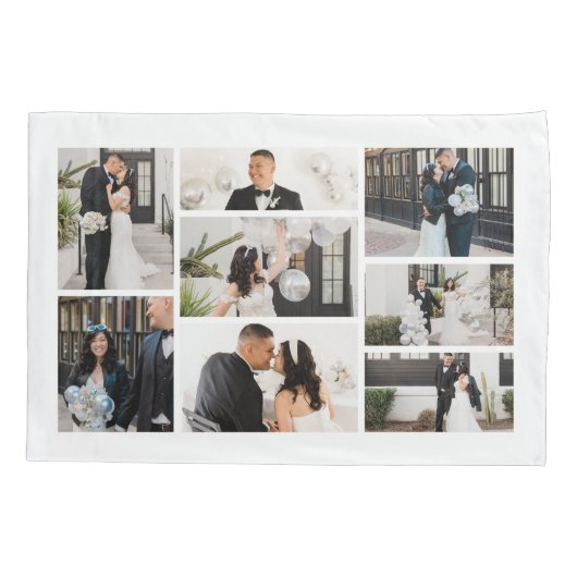 Creëer Uw eigen fotocollage 8 Kussensloop (Achterkant)