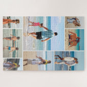 Creëer Uw eigen fotocollage 8 Legpuzzel (Horizontaal)