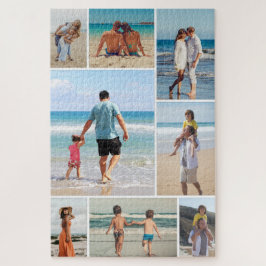Creëer Uw eigen fotocollage 8 Legpuzzel