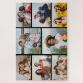 Creëer Uw eigen fotocollage 8 Legpuzzel (Verticaal)