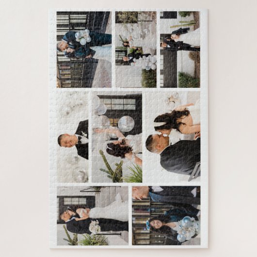 Creëer Uw eigen fotocollage 8 Legpuzzel (Verticaal)