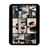 Creëer Uw eigen fotocollage 8 Magneet (Verticaal)