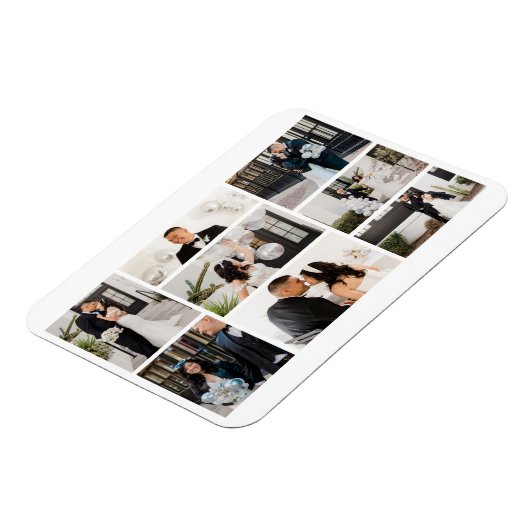 Creëer Uw eigen fotocollage 8 Magneet (Linkerzijde)