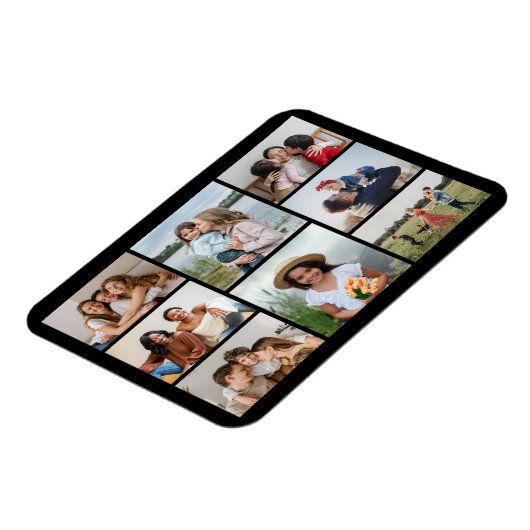 Creëer Uw eigen fotocollage 8 Magneet (Linkerzijde)