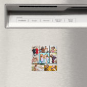 Creëer Uw eigen fotocollage 8 Magneet (Insitu (Vaatwasser))