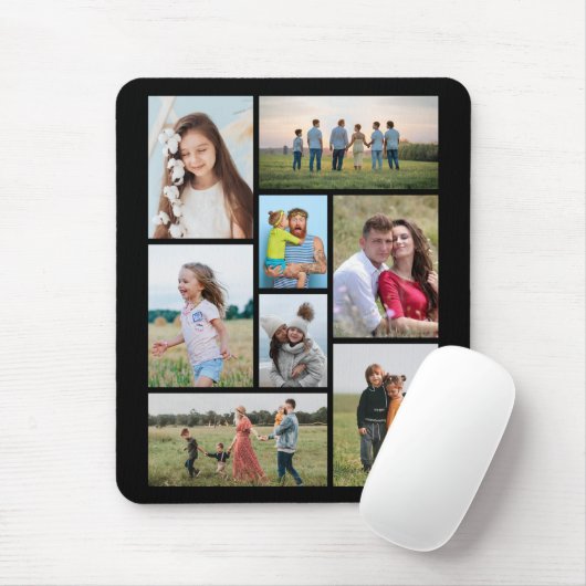 Creëer Uw eigen fotocollage 8 Muismat (Met muis)