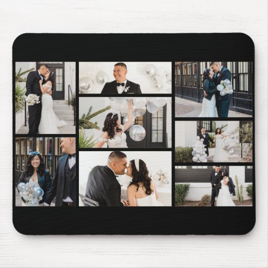 Creëer Uw eigen fotocollage 8 Muismat (Voorkant)