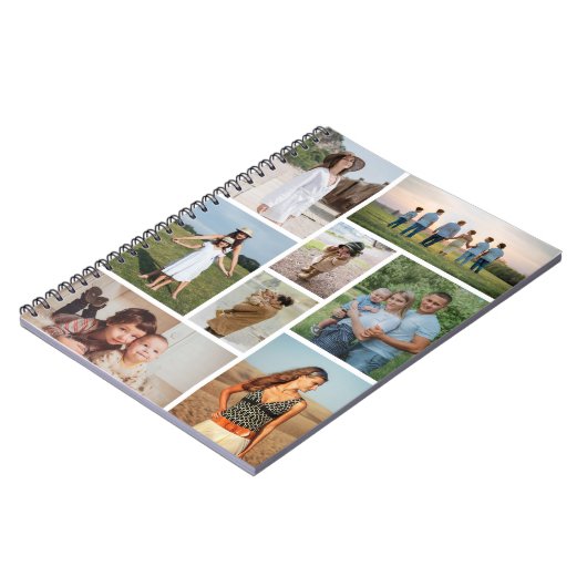 Creëer Uw eigen fotocollage 8 Notitieboek (Linkerzijde)