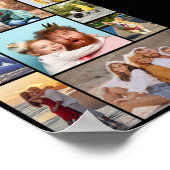 Creëer Uw eigen fotocollage 8 Poster (Hoek)