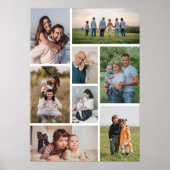 Creëer Uw eigen fotocollage 8 Poster (Voorkant)