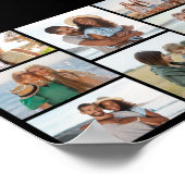 Creëer Uw eigen fotocollage 8 Poster (Hoek)