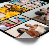 Creëer Uw eigen fotocollage 8 Poster (Hoek)