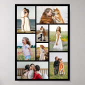 Creëer Uw eigen fotocollage 8 Poster (Voorkant)