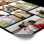Creëer Uw eigen fotocollage 8 Poster (Hoek)