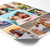 Creëer Uw eigen fotocollage 8 Poster (Hoek)