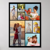 Creëer Uw eigen fotocollage 8 Poster (Voorkant)