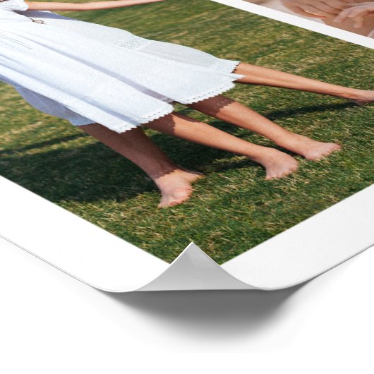 Creëer Uw eigen fotocollage 8 Poster (Hoek)