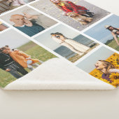 Creëer Uw eigen fotocollage 8 Sherpa Deken (3/4)