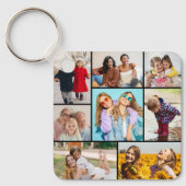 Creëer Uw eigen fotocollage 8 Sleutelhanger (Voorkant)