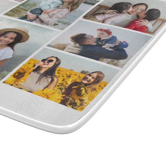 Creëer Uw eigen fotocollage 8 Snijplank (Hoek)