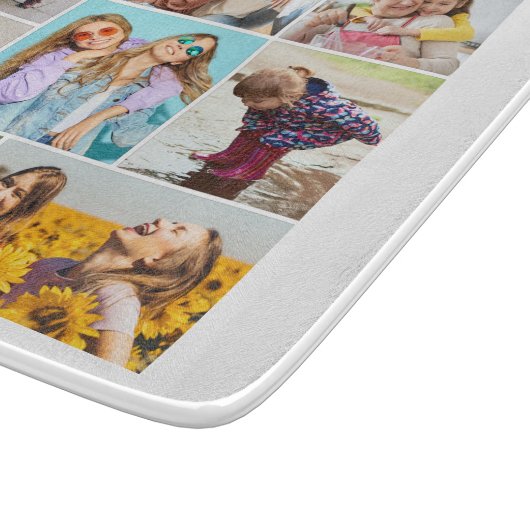 Creëer Uw eigen fotocollage 8 Snijplank (Hoek)