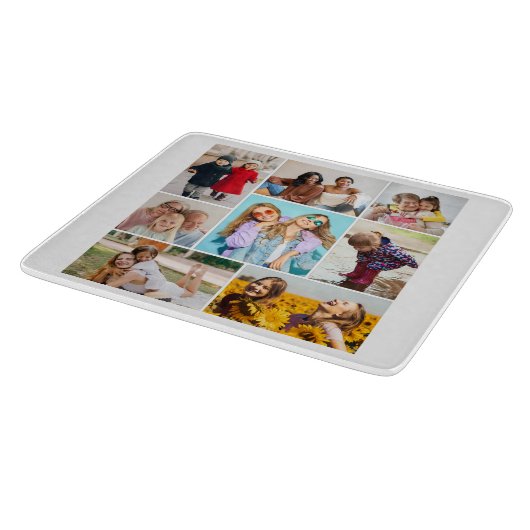 Creëer Uw eigen fotocollage 8 Snijplank (Hoek)
