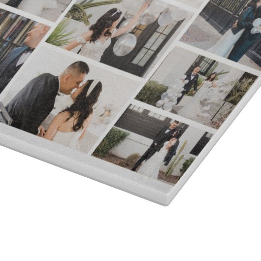 Creëer Uw eigen fotocollage 8 Snijplank (Hoek)