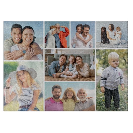 Creëer Uw eigen fotocollage 8 Snijplank (Voorkant)