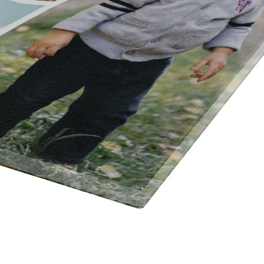 Creëer Uw eigen fotocollage 8 Snijplank (Hoek)