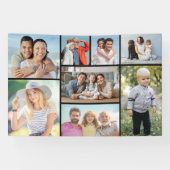 Creëer Uw eigen fotocollage 8 Spandoek (Horizontaal)