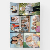 Creëer Uw eigen fotocollage 8 Spandoek (Verticaal)
