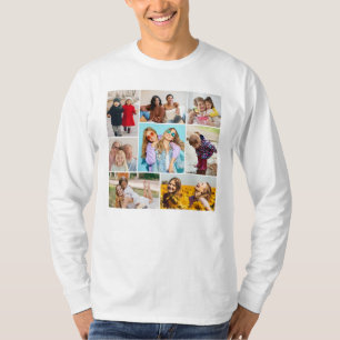 Creëer Uw eigen fotocollage 8 T-shirt