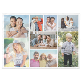 Creëer Uw eigen fotocollage 8 Tafelkleed