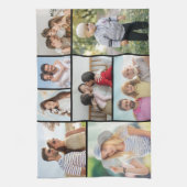 Creëer Uw eigen fotocollage 8 Theedoek (Verticaal)
