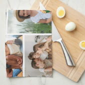 Creëer Uw eigen fotocollage 8 Theedoek (Quarter Fold)